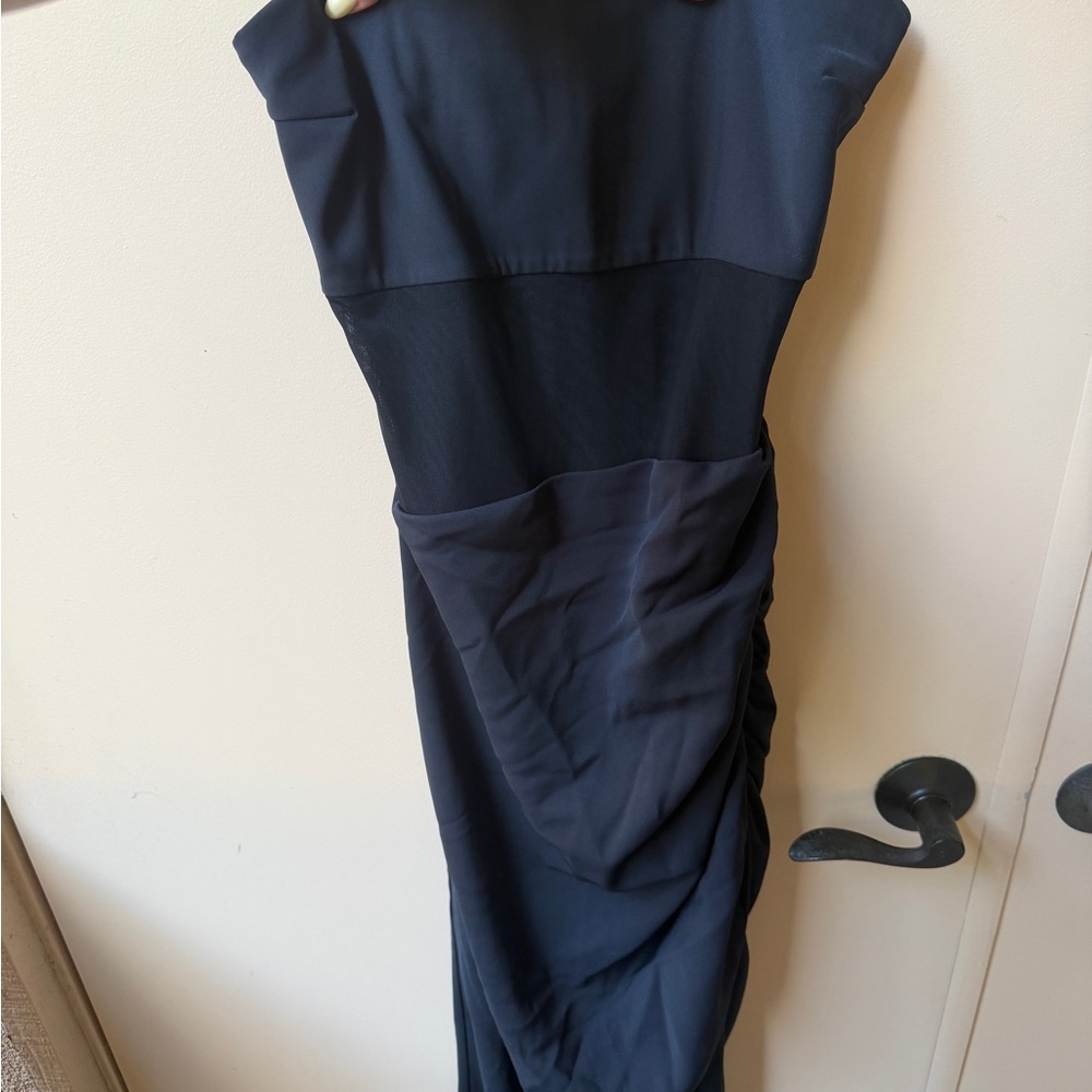 Abercrombie & Fitch Women's Sheer Draped Maxi Dress - Picture 4 of 7